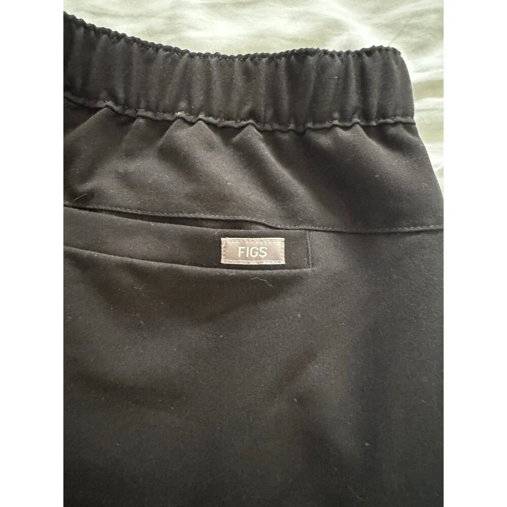 Figs Technical Collection Tansen Men’s Jogger Scrub Pants in Black Size Large
